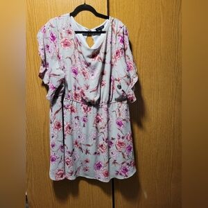 As U Wish mini dress floral size 3x